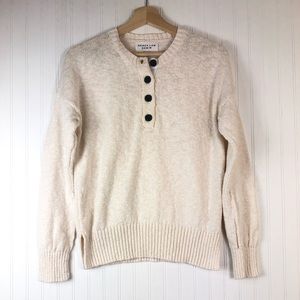 Derek Lam Denim Women's Ivory Pullover Sweater Sz S